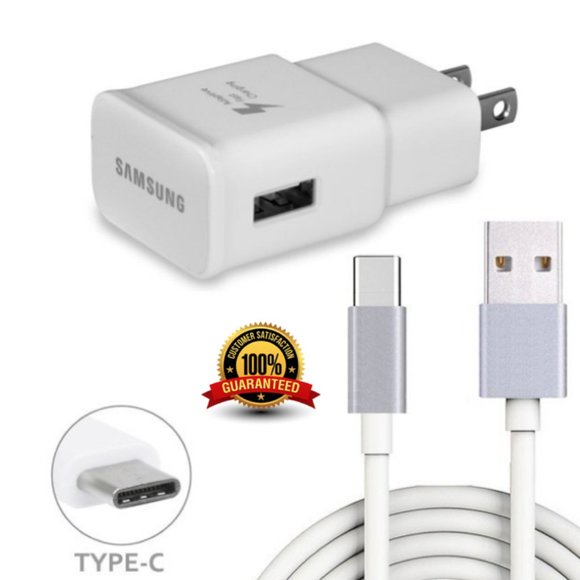 Samsung Fast Charge 15W USB TYPE C  Wall Charger Block and Cable for S9 to S23 - Picture 7 of 10